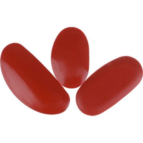 3Pcs/set Hand-made Sculpture Ceramic Clay Artist Auxiliary Art Special Tools Red Pottery and Clay Artist, Red Color Is Very Soft