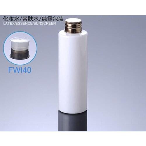 300pcs 150ML plastic hand cream toner lotion bottle with alumite cap used for Cosmetic Packaging