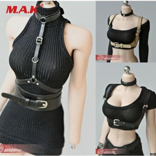 4 Types 1/6 Body Restraint Strap Belt Girdle For 12inch Female Ph TBLeague Figure Action Figure Body Toy