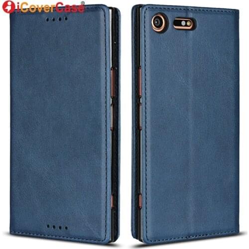 For Sony Xperia XZ Premium Cases Magnetic Wallet For Sony XZs XZpremium Flip Case Soft Cover Leather Mobile Phone Accessory Etui