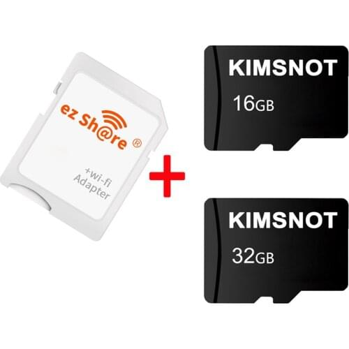 Card For Smartphone/TV ezshare 8GB 16GB Wireless WiFi SD Card TF Microsd Card to SD Card Adapter Support 8GB 16GB 32GB Micro sd