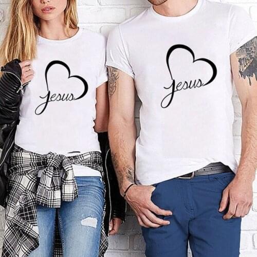 Love T Shirt Men/Women faith hope love letter print cotton T-shirts Summer Tee Tshirt Tops Short sleeve Jesus Christian tee-M963