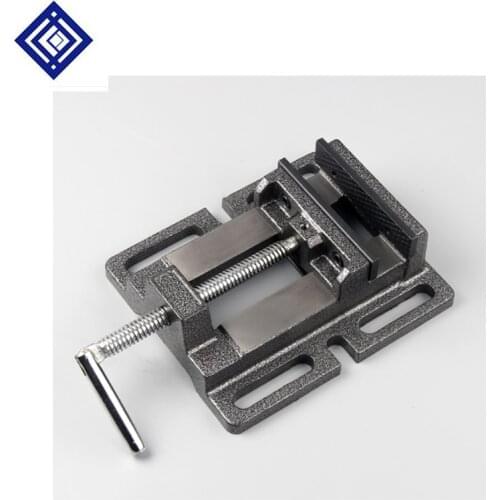 Light-duty Plain vice Flat tongs For Bench Drill 3-8 inch Vice Bench Clamp Fixture Tool