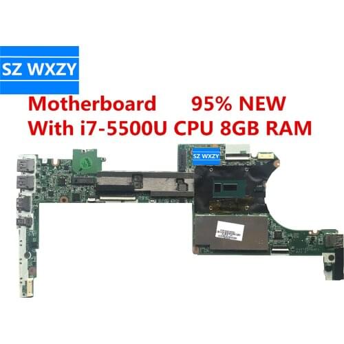 For HP X360 G1 13-4000 Laptop Motherboard 801505-601 801505-501 801505-001 With i7-5500U CPU 8GB RAM DA0Y0DMBAF0 MB 100% Tested