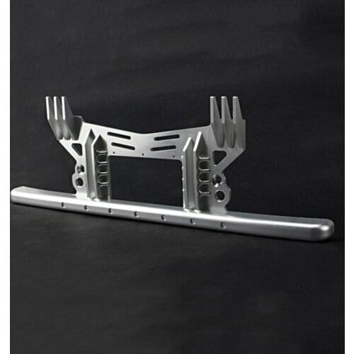 Metal LESU Front Bumper for 1/14 RC TAMIYA ACTROS Benz 1851 Tractor Truck Model Trailer Car