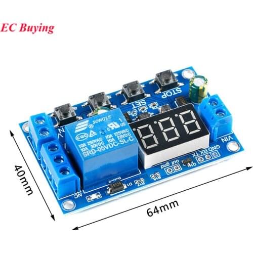 DC 6-40V Lithium Battery Charging and Discharging Module Undervoltage Overvoltage Protection Board Precision Auto Off Charger XY