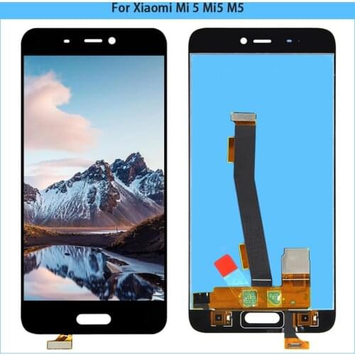 New 5.15 inch For Xiaomi Mi 5 M5 LCD Display Touch Screen Panel Digitizer Sensor Assesmbly Replacement For Mi5 LCD Screen
