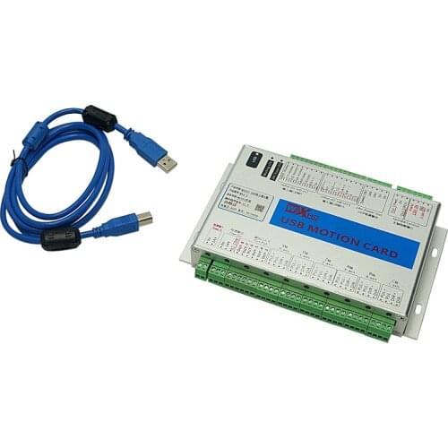 Original XHC MK6 6 Axis MK4 4 Axis MK3 3 Axis CNC Mach3 USB Motion Control Card Breakout Board 2MHz Support Win7