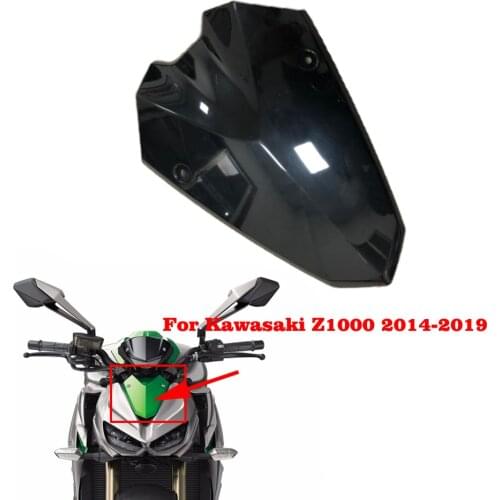 Motorcycle Front Head Nose Middle Cowl Panel Cover Fairing Trim Bodywork ABS Plastic For Kawasaki Z-1000 Z1000 2014 2015 - 2019