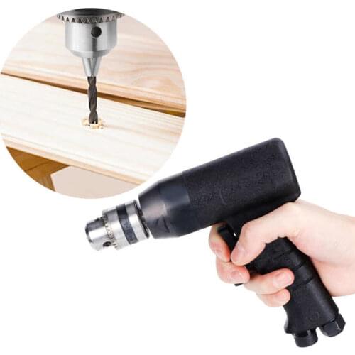 3/8in Gun Type Pneumatic Drill Reversible Air Drill Handheld Drilling Tools Machine Pneumatic Tools for furniture machine Drill
