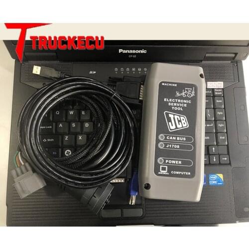 Thoughbook CF52 for jcb diagnostic tool V1.73 JCB Service Master JCB Electronic Service tool jcb data link service parts pro SPP