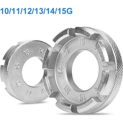 10-15G Carbon Steel Spoke Nipple Wrench Key Bike Wheel Rim Spanner Repair Tools Bike Wheel Rim Spanner Repair Tools
