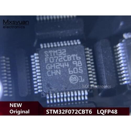 10pcs~50pcs/lot STM32F072CBT6 STM32F072 LQFP48 New original