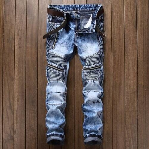 HMILY Straight Jeans For Men