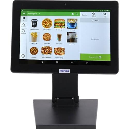 HSPOS 12 Inch Tabel PC Restaurant Ordering Pos Cash Register Android Pos System HS-T121