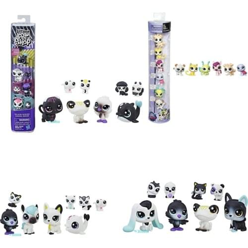Littlest Pet Shop Figures Toys Set Anime Pets Dolls LPS Mini Animals Rabbit Dogs Action Figure Model Toys Collection Kids Gift