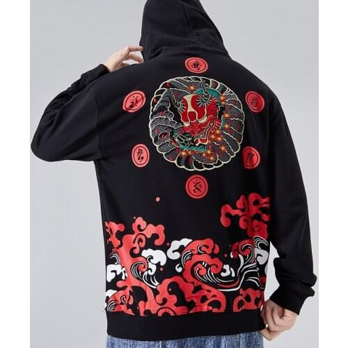 Fashion Harajuku Hoodies Hooded Male Sweatshirt Casual Pullovers Hip Hop Hoodie Embroider Streetwear MenS Clothing 2020 FF2969