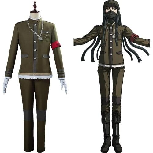 Danganronpa V3 Cosplay Korekiyo Shinguji Cosplay Costume Men Uniform Outfits Top+Pants Halloween Carnival Costumes Custom Made