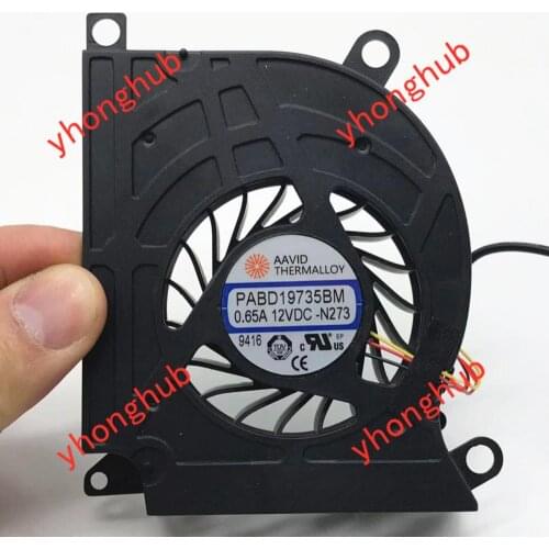 AAVID GT60 GX60 GT70 PABD19735BM N273 N153 12VDC 0.65A Server Cooling Fan