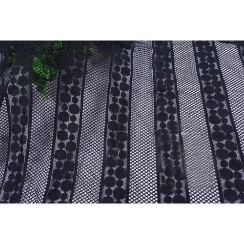 High Quality Exquisite waven shape Lace Fabric Wedding Dress Skirt DIY embroidery lace trim 150CM wide