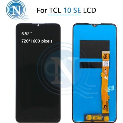 6.52" For TCL 10 SE T766H T766J T766U LCD Display+Touch Screen Digitizer Assembly For TCL 10SE LCD Sensor Screen