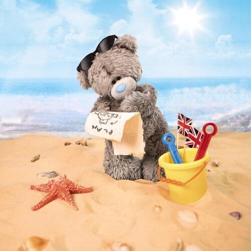 5D DIY diamond painting Beach bear Full square/round Embroidery Pattern 3D Cross stitch kits mosaic wall stickers