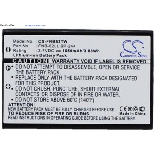 Cameron Sino 1050mAh Battery BP-244 for Icom IC-RX7, For Baofeng UV-100,UV-200,UV-3R, For IWATSU DC-PS8, For Verizon UV-X4