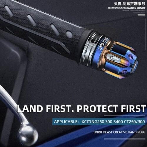 Ct250 Handlebar Plug Refit Fitting Is Suitable for Kymco S400 Anti Falling Handlebar Plug Xciting 300 Handlebar Balance Terminal