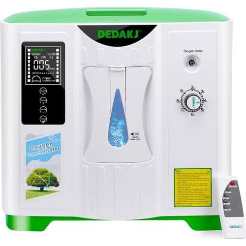 DEDAKJ DE-2A 2L-9L O2 Generator 110V 220V O2 Concentrator Generator 24-HOUR Continuous English Version