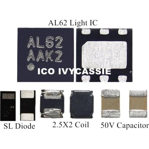 For Android Phone Light Set Kit AL62 BackLight IC+2.5x2 Coil+SL Diode+50V Capacitor 4pcs/set