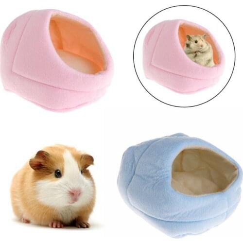 Dorakitten 1pc Mini Small Pet Hamster Bed Nest House Winter Warm Squirrel Hedgehog Rabbit Chinchillas Mattress House Nest