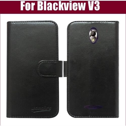 Hot Sale! Blackview V3 Case New Arrival 6 Colors High Quality Flip Leather Protective Cover For Blackview V3 Case Phone Bag