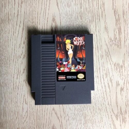 Cool World - 72 pins 8bit game cartridge