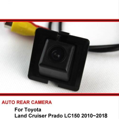 For Toyota Land Cruiser Prado LC 150 LC150 2010~2018 Night Vision Rear View Camera Reversing Camera Car Back up Camera HD CCD