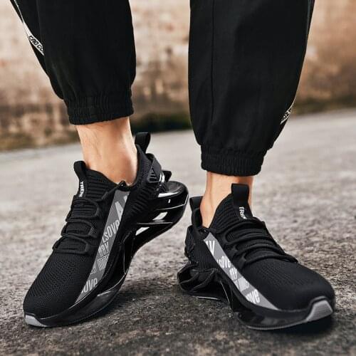 Abhoth Mens Shoes Breathable Mesh Running Shoes Outdoor Fitness Training Sports Shoes Non-slip Wear-resistant Sneakers Women