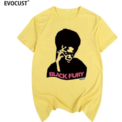 Fury Golfed Wang Tyler The Creator Ofwgkta Skate Summer t-shirt Cotton Men T Shirt New Women Tee