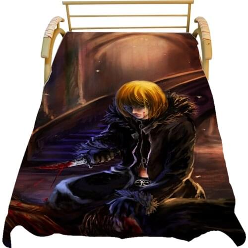 NEW Mello Death Note Bed Sheet Bedspread Cover Coverlet Quilt Cover Duvet Cover Anime