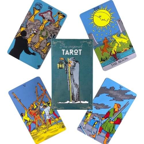 The Original Tarot Deck Leisure Party Table Game High Quality Fortune-telling Prophecy Oracle Cards With Guide Book
