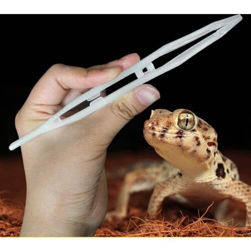 Reptile Tweezers Noctilucence Clip Feeding Tongs Live Food Feeding Clamp