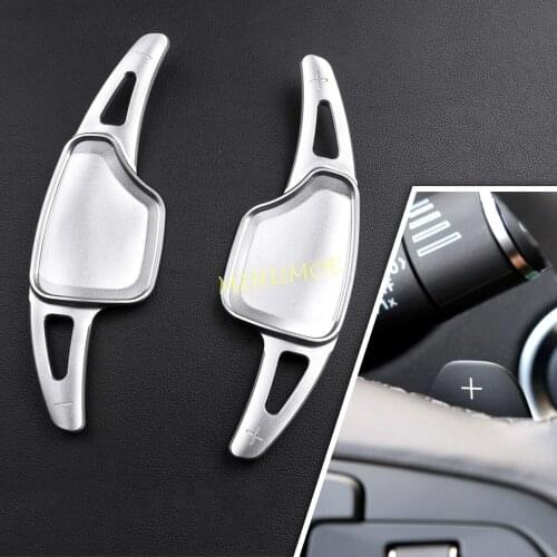 Steering Wheel Paddle Shifter Extension For Cadillac XT4 XT6 CT4 CT5 Silver