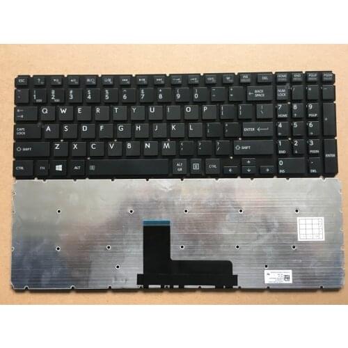 US Laptop Keyboard For Toshiba Satellite L50-B L55-B L50D-B L55DT-B S50-B S55-B S55T-B S55D-B S50-C S50D-C Series US Layout