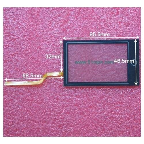 2pcs/lot 3'' inch OPPO-S33 black touch screen black external screen glass screen