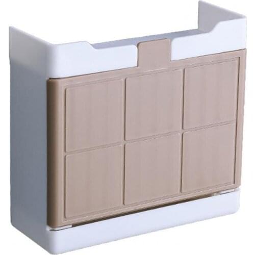 White Concise Facial Cleanser Perfume Soap Rack Storage Box Eco-friendly Waterproof Plastic Soap Dish Storage Organizer For Home