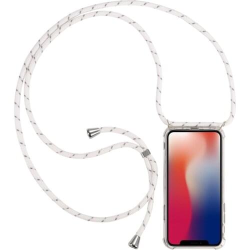 For iPhone 11 Case Necklace Lanyard Shoulder Strap Cord TPU Phone Cover for iPhone XR XS 12 Mini 11 Pro Max X 7 8 6S PLUS SE2020