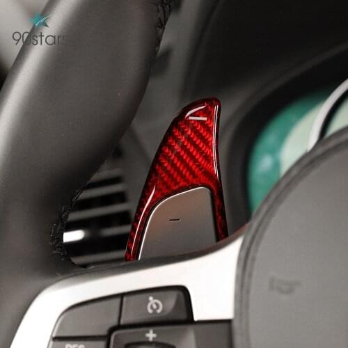 For BMW F30 F31 F32 F10 F20 F22 F15 F16 X1 X3 X4 X5 X6 Carbon Fiber Steering Wheel Paddle Shifter Gear Shift Shifter Extension