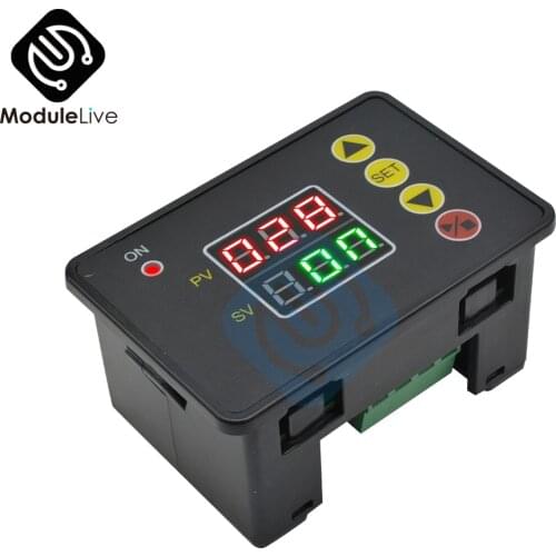 Dual LED Display Time Controller Timing Relay Switch T2310 Normally Open Intelligent Digital Cycle Timer Delay Relay Module