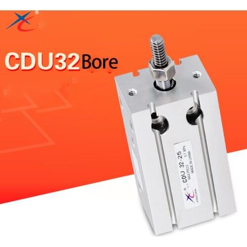 CU32-40D CU32-45D CU32-50D CU32-60D CU32-75D CU32-100D Free mount cylinder CU series