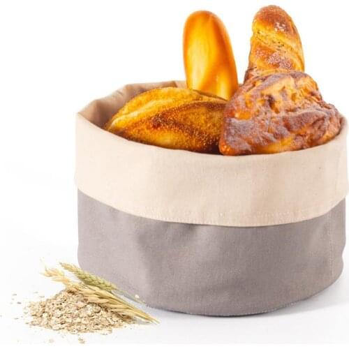 Canvas Bread Bag Storage Container Bakery Pastry Pouch Household Kitchen Accessories