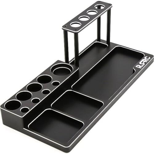 Metal Tool Storage Rack Screwdriver Tools Bracket Holder Tool Socket Tray Socket Tool Tray for RC Car SCX10 Traxxas TRX4