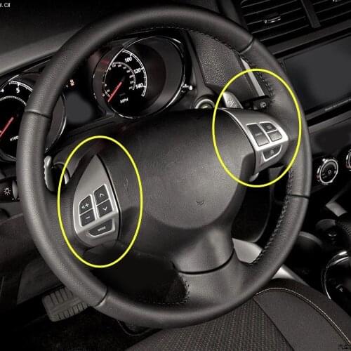 Car styling buttons For Peugeot Citroen C-Crosser Multi-function Car steering wheel control buttons with cables